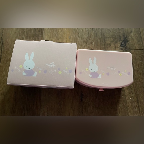 MIFFY-Imported (NWT) Pink Jewelry Box With Drawer & Mirror - Picture 11 of 13